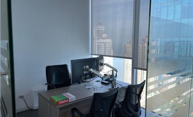 ALQUILER DE OFICINA AMOBLADA EN PUNTA PACIFICA - PH OCEANIA