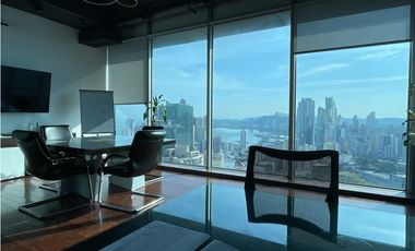 ALQUILER DE OFICINA AMOBLADA EN PUNTA PACIFICA - PH OCEANIA