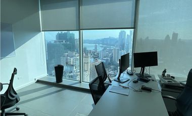 ALQUILER DE OFICINA AMOBLADA EN PUNTA PACIFICA - PH OCEANIA