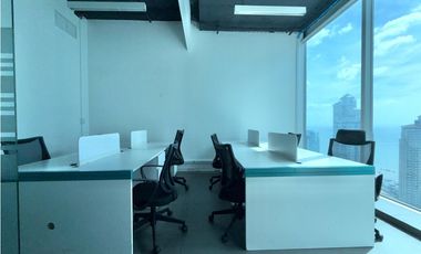 ALQUILER DE OFICINA AMOBLADA EN PUNTA PACIFICA - PH OCEANIA