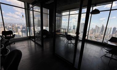 OFICINA / AVENIDA BALBOA / TORRE BICSA AMOBLADA / 168M / VISTA AL MAR