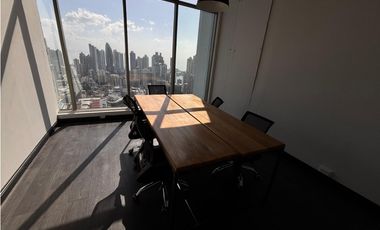 OFICINA / AVENIDA BALBOA / TORRE BICSA AMOBLADA / 168M / VISTA AL MAR