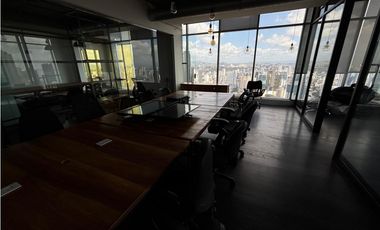 OFICINA / AVENIDA BALBOA / TORRE BICSA AMOBLADA / 168M / VISTA AL MAR