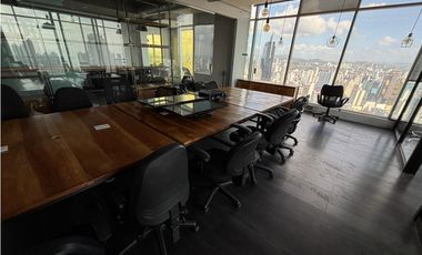 OFICINA / AVENIDA BALBOA / TORRE BICSA AMOBLADA / 168M / VISTA AL MAR