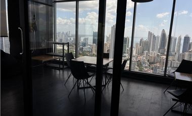 OFICINA / AVENIDA BALBOA / TORRE BICSA AMOBLADA / 168M / VISTA AL MAR