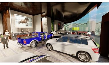 Se Alquila Local para Concesionaría de Autos en Megamall frente a Via