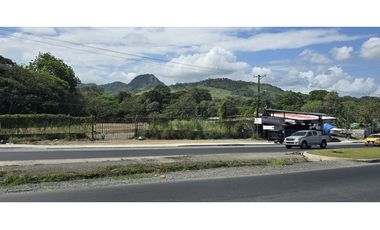 Se Alquila o Vende Terreno de 3,671m2 frente a entrada de La Cabima