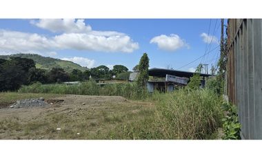Se Alquila o Vende Terreno de 3,671m2 frente a entrada de La Cabima