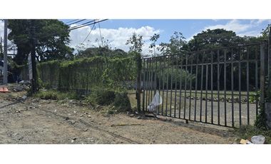 Se Alquila o Vende Terreno de 3,671m2 frente a entrada de La Cabima