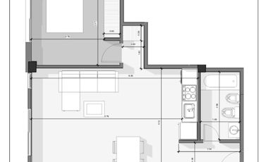 Departamento en alquiler en Ituzaingo Norte