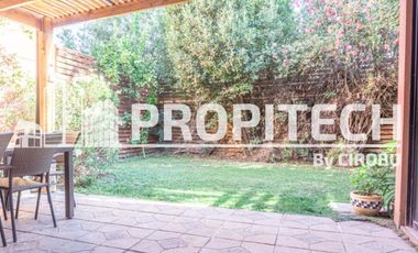 ARRIENDO DE CASA EN HUECHURABA, CONDOMINIO CERRADO PEDRO FONTOVA