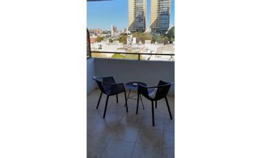 ALQUILO POR MES DEPTO 1 DORM AMOBLADO CON BALCÓN EN AV. COLON 1734
