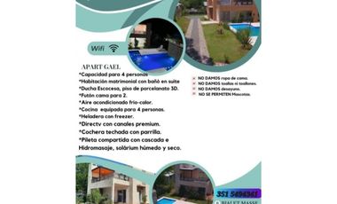 SE ALQUILAN DEPARTAMENTOS POR DA EN BIALET MASSE - MIRADOR DEL LAGO