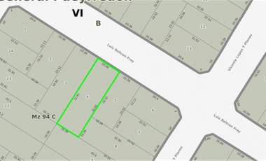 LATORRE PROP. VENDE LOTE SOBRE AV. BELTRAN CERCA DEL MAR