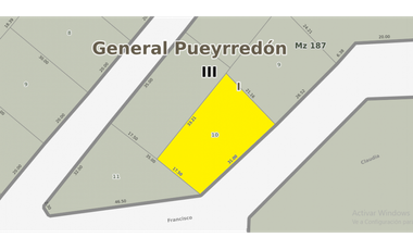 LATORRE PROP. VENDE LOTE BALDIO EN SIERRA DE LOS PADRES