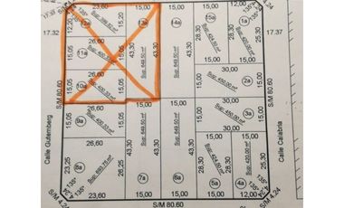 LATORRE PROP. VENDE LOTES JUNTOS O SEPARADOS - FINANCIADOS-