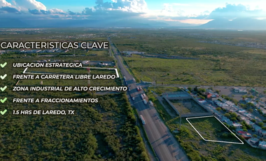 TERRENO INDUSTRIAL O COMERCIAL EN RENTA EN CIENEGA DE FLORES NUEVO LEON