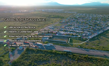 TERRENO INDUSTRIAL O COMERCIAL EN RENTA EN CIENEGA DE FLORES NUEVO LEON