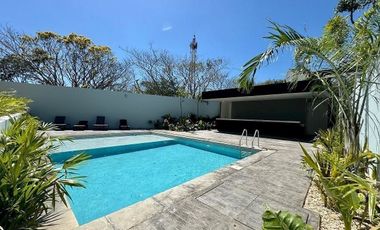 EN VENTA DEPARTAMENTO 2 PLANTAS, CON ROOF TOP, EQUIPADO | EN KUMA TEMOZON MÉRIDA