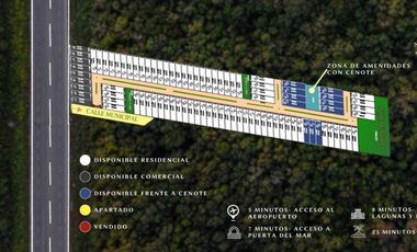 Terreno en Tulum reserva Sian Kaan cerca de ruinas de Muyil y tren Maya