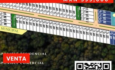 Terreno en Tulum reserva Sian Kaan cerca de ruinas de Muyil y tren Maya