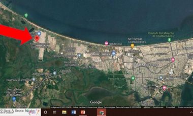 Terreno comercial en Venta en Paraiso de las Dunas,Coatzacoalcos CR 26-2046.