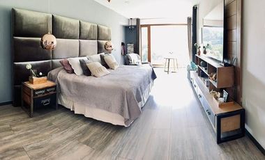 Venta  moderna casa amueblada Bosque Real 4 recamaras  sobre campo de golf