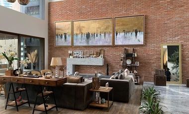 Venta  moderna casa amueblada Bosque Real 4 recamaras  sobre campo de golf