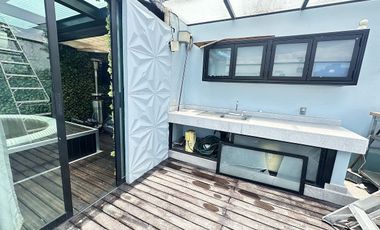 Departamento en renta 3 pisos/ roof integrado Col Del Valle Benito Juárez Cdmx