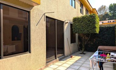 CASA EN FRACCIONAMIENTO EXCLUSIVO EN RANCHO VISTA HERMOSA, COYOACÁN