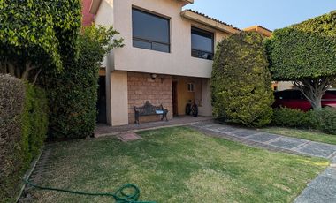 CASA EN FRACCIONAMIENTO EXCLUSIVO EN RANCHO VISTA HERMOSA, COYOACÁN