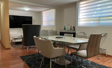 DEPARTAMENTO AMUEBLADO EN RENTA EN TLALPAN