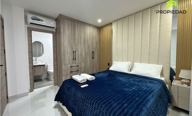 Venta Departamento Amoblado a Estreno en Torremar, Barbasquillo, Manta