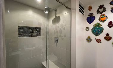 Apartamento para la renta amoblada en la loma del tesoro, piso 1