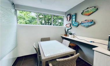 Apartamento para la renta amoblada en la loma del tesoro, piso 1