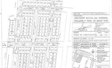 LOTE EN VENTA B° VILLA OLIVOS IV RODEO DE LA CRUZ