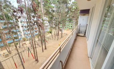 Depto 3d+1b Con Patio, Amoblado Y Estacionamiento.