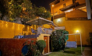 Venta de hermosa casa estilo rústico en Casuarinas Sur, Santiago de Surco