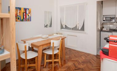 Alquiler temporario departamento monoambiente en Palermo