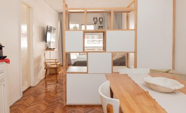 Alquiler temporario departamento monoambiente en Palermo