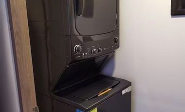 Departamento diseño vanguardista con vista panorámica y A/C