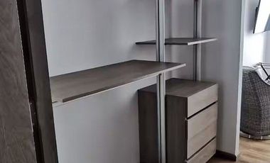 Departamento diseño vanguardista con vista panorámica y A/C