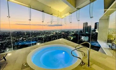 Departamento diseño vanguardista con vista panorámica y A/C