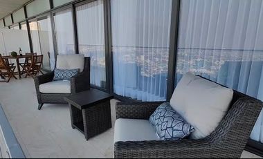 Departamento diseño vanguardista con vista panorámica y A/C