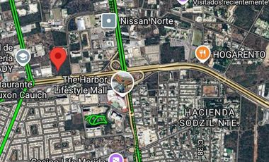 HECTAREA Y MEDIA EN PERIFERICO NORTE DE MERIDA