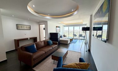 DEPARTAMENTO EN RENTA EN JURIQUILLA, QUERETARO, VISTA AL LAGO