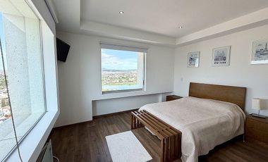 DEPARTAMENTO EN RENTA EN JURIQUILLA, QUERETARO, VISTA AL LAGO