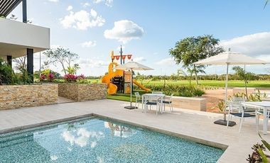 Terreno en venta en privada Provincia con club de golf, Mérida, Yucatán