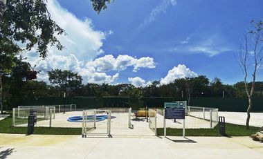 Lotes en venta en conkal privada zendera con amenidades