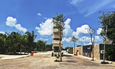 Lotes en venta en conkal privada zendera con amenidades